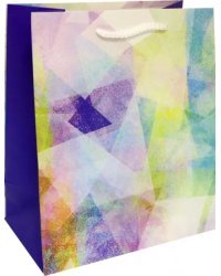 Пакет подарочный &quot;Яркая абстракция&quot;, 18х23х10 см