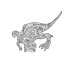 Dino. Творческая раскраска удивительных динозавров