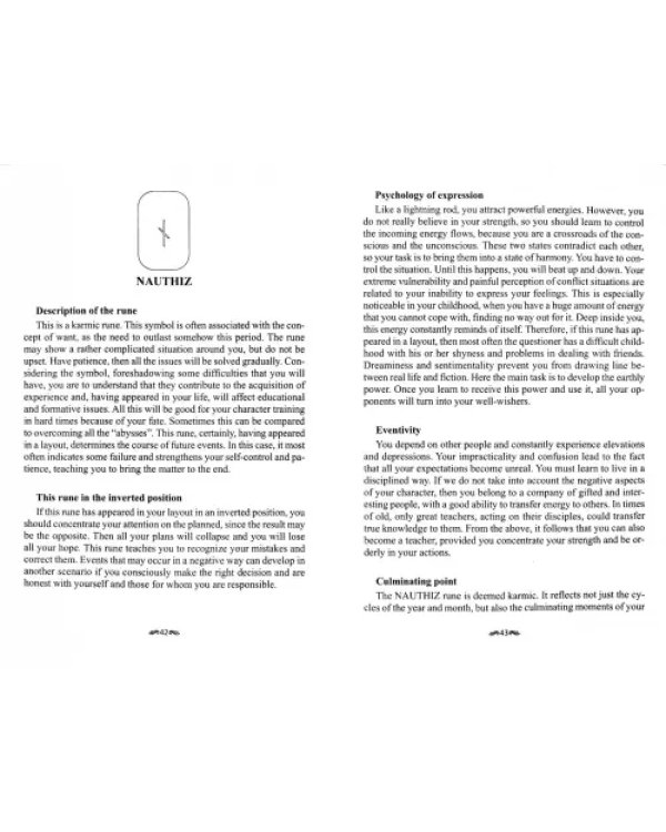 The Practical Course of the Runic Psychology