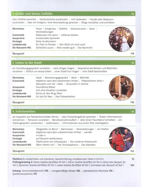 Netzwerk neu. A2.1. Kurs- und Ubungsbuch mit Audios und Videos