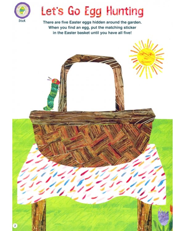 The Very Hungry Caterpillar's Easter Sticker and Colouring Book