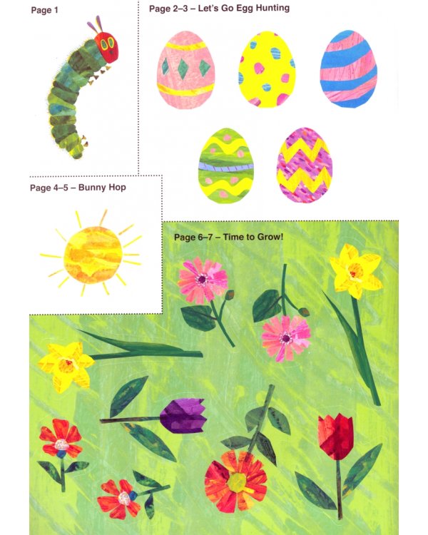 The Very Hungry Caterpillar's Easter Sticker and Colouring Book
