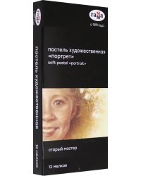 Пастель художественная "Старый мастер. Портрет", 12 цветов
