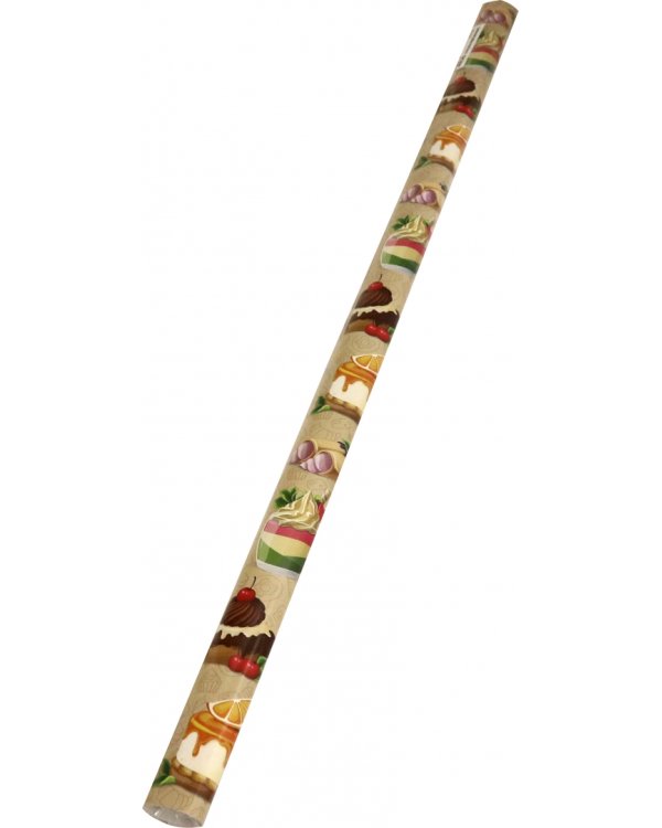 Бумага упаковочная "Твой десерт", 70x100 см