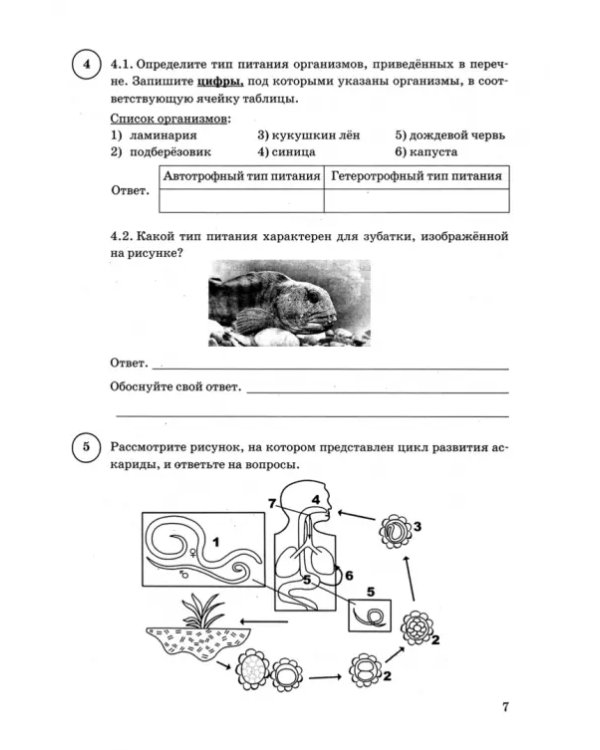 ВПР ЦПМ Биология. 8 класс. 15 вариантов. Типовые задания