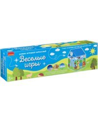 Домик каркасный. Веселые игры, зверята