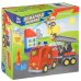 Конструктор. Пожарная машина, 30 больших деталей