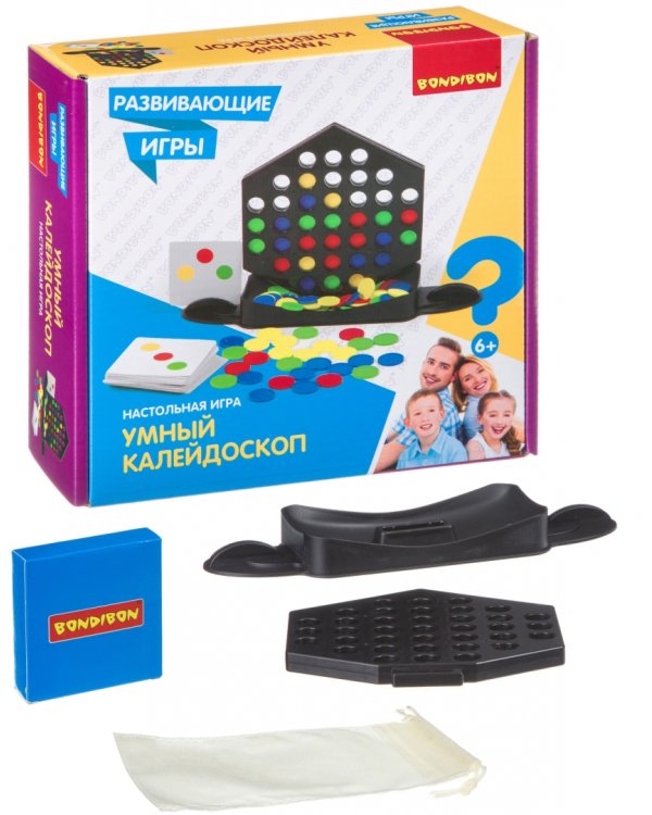 Развивающая настольная игра. Умный калейдоскоп