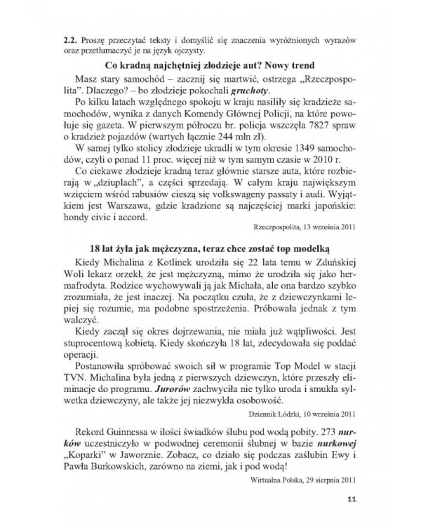 Tlumaczenie a vista. Учебное пособие по устному переводу с польского языка