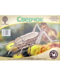 Сборная деревянная модель. Сверчок