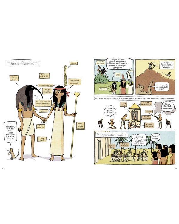 Древний Египет. Комикс о царстве фараонов на берегах Нила