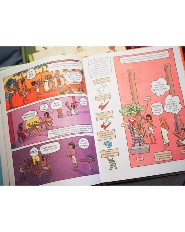 Древний Египет. Комикс о царстве фараонов на берегах Нила