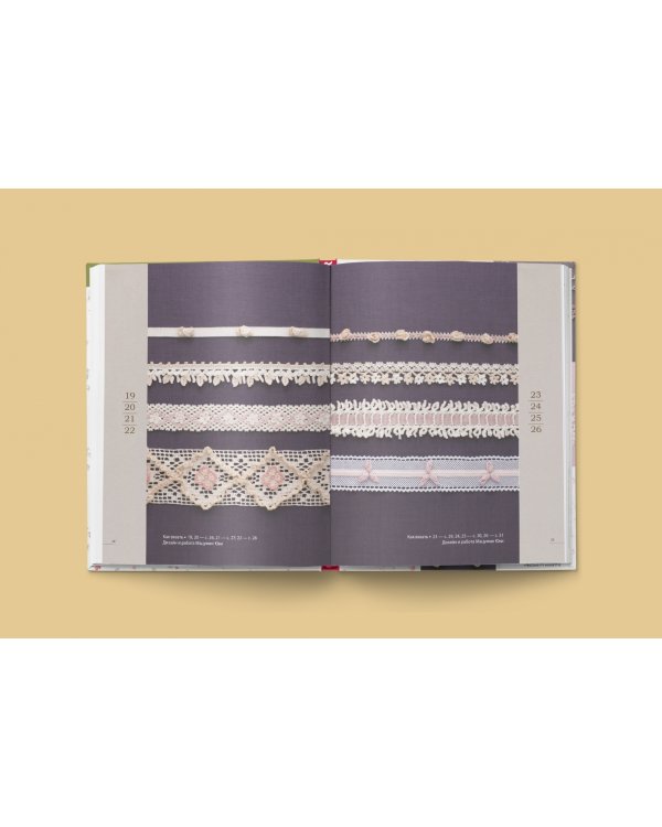 Японское вязание крючком. 100 великолепных дизайнов кружевной тесьмы, каймы и бордюров