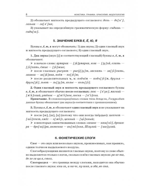 Русский язык. Весь школьный курс. От фонетики до текста