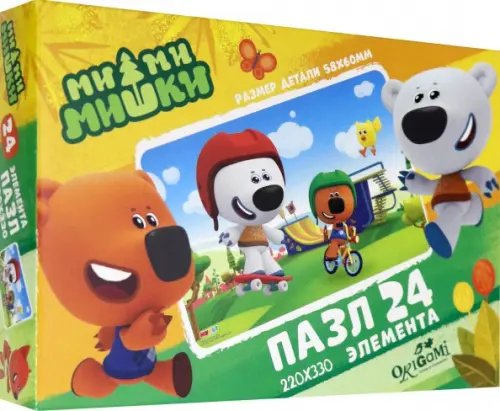 Пазл. МиМиМишки. Активный отдых, 24 элемента Пазл. МиМиМишки. Активный отдых, 24 элемента