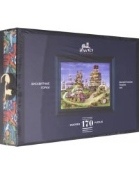 Пазл деревянный. Бисквитные горки, 170 деталей