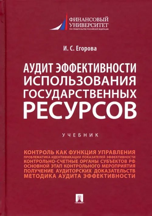 Аудит эффективности использования государственных ресурсов. Учебник