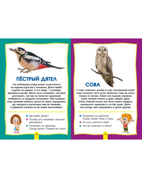 Птицы. Фотокнига для самых маленьких