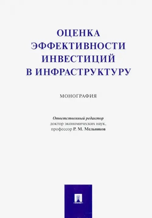 Оценка эффективности инвестиций в инфраструктуру. Монография Оценка эффективности инвестиций в инфраструктуру. Монография