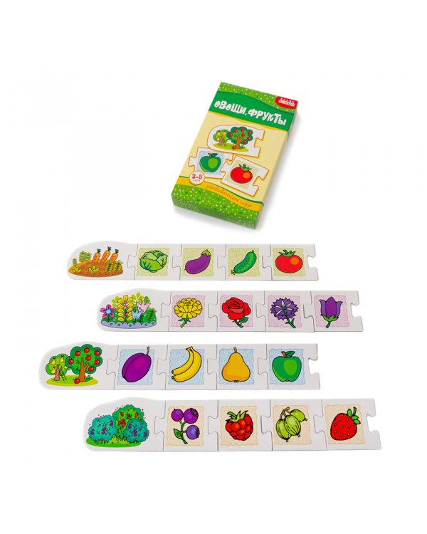 Развивающая мини-игра. Овощи, фрукты