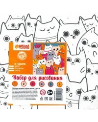 Картина по номерам &quot;Милые котята&quot;, 15x15 см