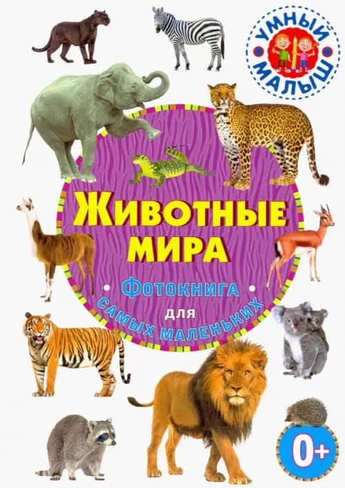 Умный малыш Животные мира. Фотокнига для самых маленьких