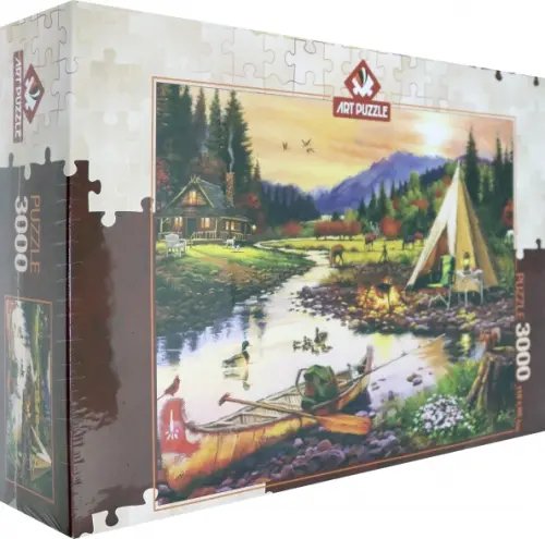 Пазл. Кемпинг друзей, 3000 элементов Пазл. Кемпинг друзей, 3000 элементов