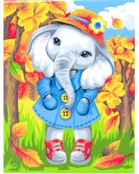 Набор для рисования по номерам. Листопад