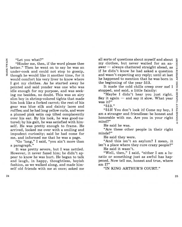 A Connecticut Yankee in King Arthur's Court