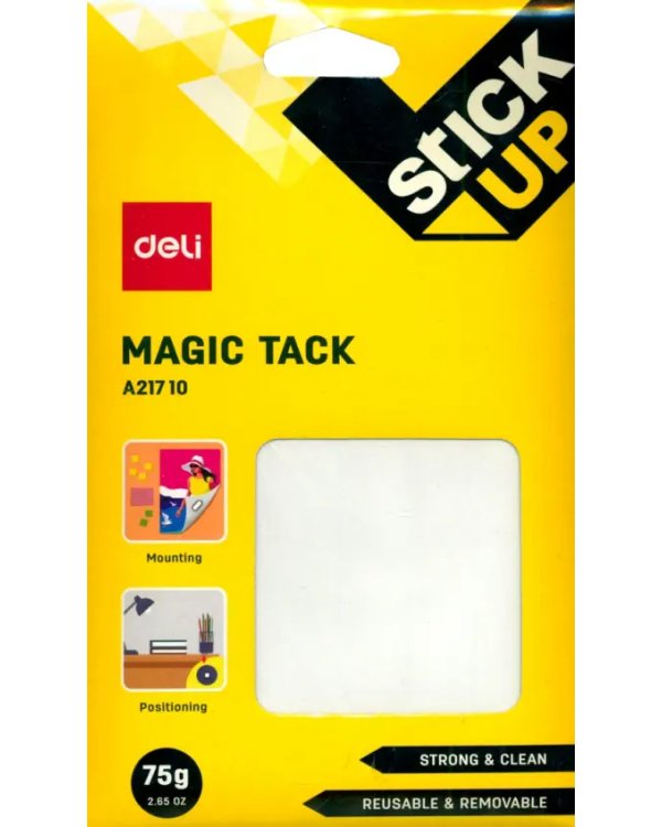 Клеевые подушечки Deli "Stick UP", цвет: белый, 75 грамм, арт. EA21710