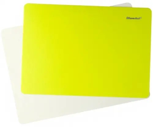 Доска для лепки Silwerhof "Neon", прямоугольная, цвет: желтый, А5, арт. 957006 Доска для лепки Silwerhof "Neon", прямоугольная, цвет: желтый, А5, арт. 957006