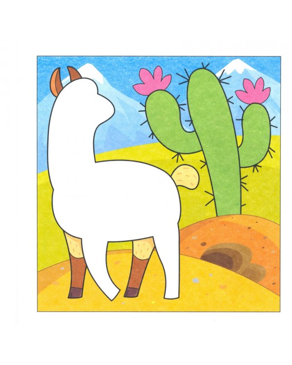 Веселые аппликации. Животные