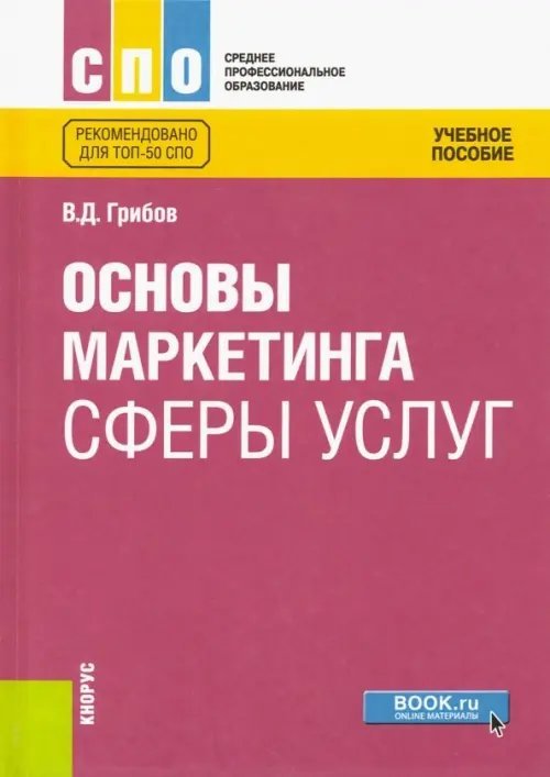 Среднее профессиональное образование (СПО) Основы маркетинга сферы услуг. Учебное пособие