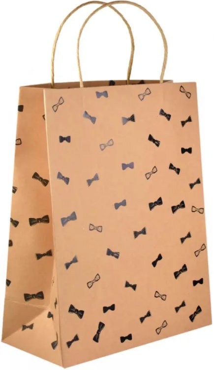 Пакет подарочный, Бантики