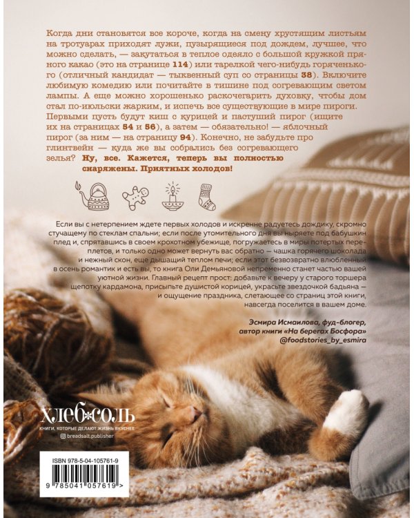 Дом там, где тепло. Уютные рецепты и коты для холодных дней