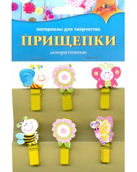 Материалы для творчества &quot;Прищепки декоративные. Дружная семейка&quot;
