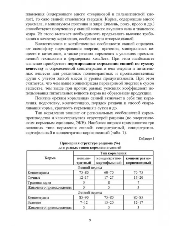 Кормление моногастричных животных. Учебное пособие
