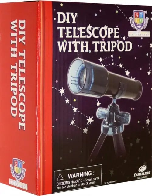 Набор для опытов. Собери телескоп Набор для опытов. Собери телескоп
