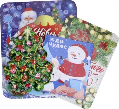 Набор магнитов "С Новым Годом!", 5 штук
