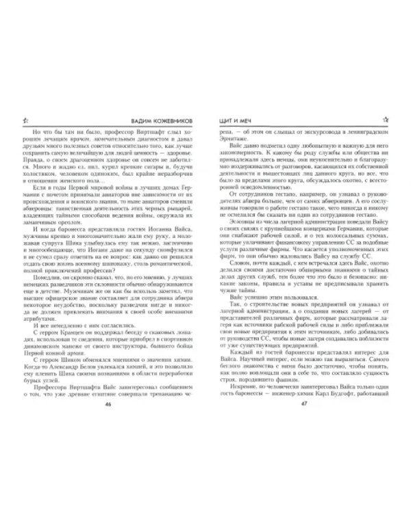 Щит и меч. Роман в 2-х книгах. Книга 2