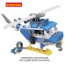 Конструктор. Полицейский патруль. Вертолет, 128 деталей Конструктор. Полицейский патруль. Вертолет, 128 деталей