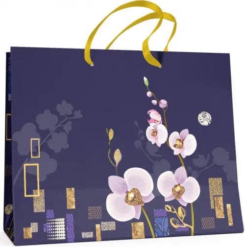 Пакет подарочный "Цветы" (32,5x26x13 см) Пакет подарочный "Цветы" (32,5x26x13 см)