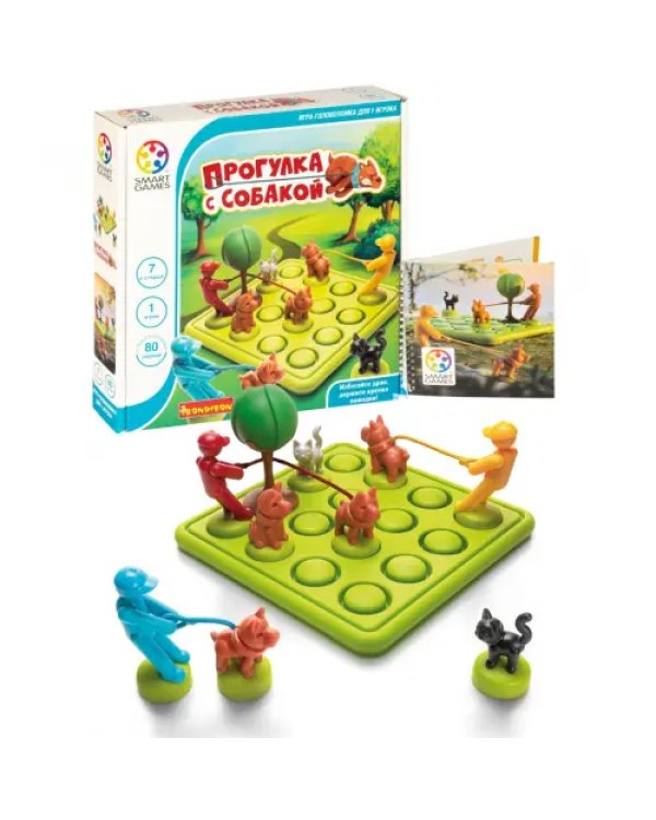 Логическая игра. Прогулка с собакой