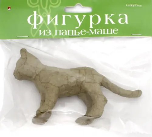 Фигурка из папье-маше "Пума" (3,7x1,5x8,5 см) Фигурка из папье-маше "Пума" (3,7x1,5x8,5 см)