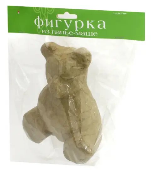 Фигурка из папье-маше "Медведь" (11,3x10x16,5 см) Фигурка из папье-маше "Медведь" (11,3x10x16,5 см)
