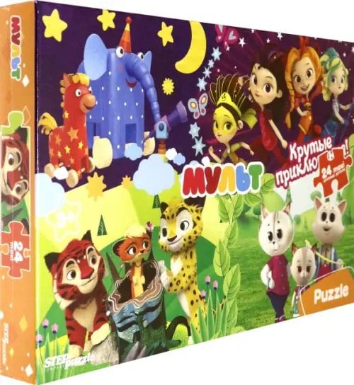 Пазл-maxi. Сказочный патруль и другие мультфильмы, 24 элемента Пазл-maxi. Сказочный патруль и другие мультфильмы, 24 элемента