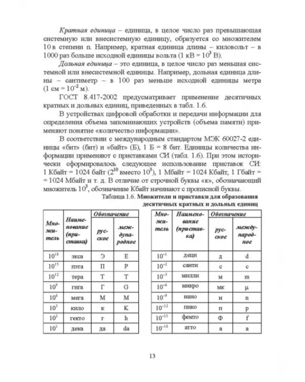 Информационно-измерительные преобразования киберфизических систем. Учебное пособие