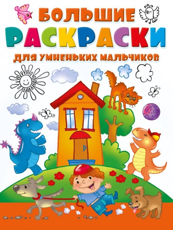 Большие раскраски для маленьких Большие раскраски для умненьких мальчиков