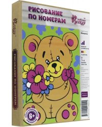 Набор для рисования по номерам. Мишутка