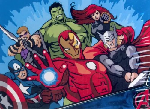 Набор для рисования по номерам. Мстители, 30х40 см